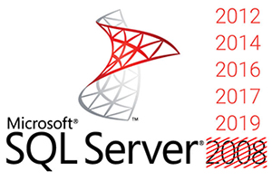Информация для клиентов: прекращается поддержка СУБД Microsoft SQL Server 2008 / 2008 R2 в линейке решений ОПТИМУМ